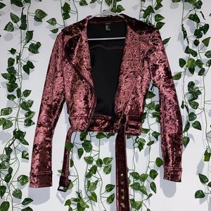 Velvet Blazer